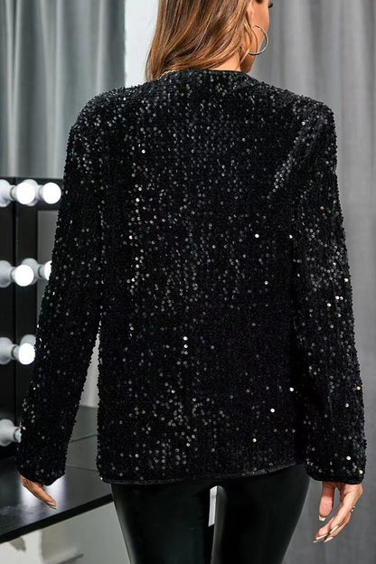 Sequin Blazer