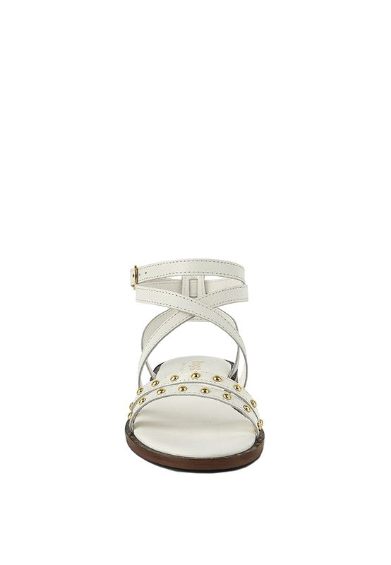 CORRIANE Studs Embellishment Strappy Sandals