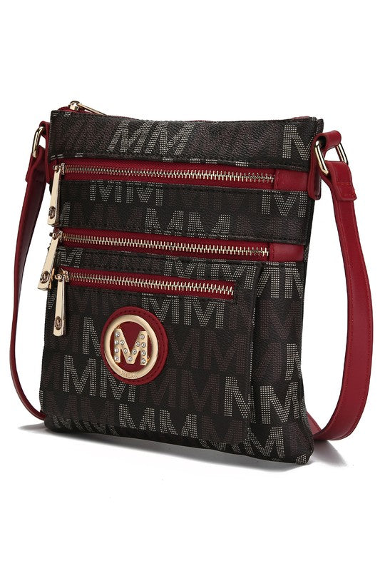 MKF Beatrice Multi Compartments Crossbody by Mia K