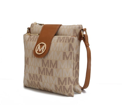 MKF Nadien Milan Signature Crossbody Bag by Mia K