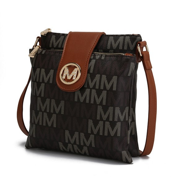 MKF Nadien Milan Signature Crossbody Bag by Mia K