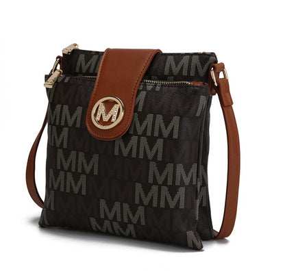 MKF Nadien Milan Signature Crossbody Bag by Mia K