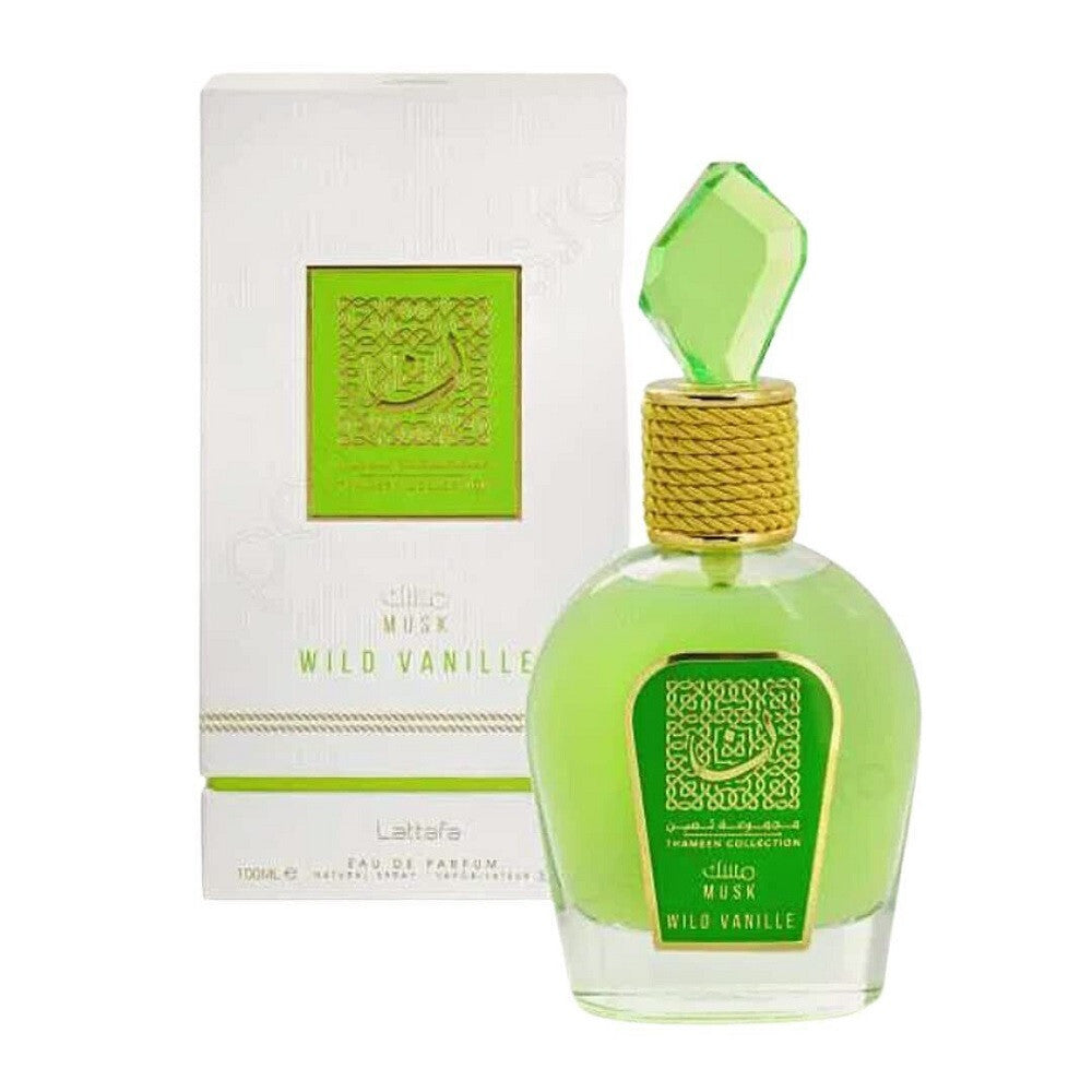 Lattafa wild vanille thameen collection 3.4 eau de parfum spray