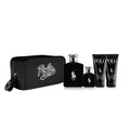 POLO BLACK 5 PCS SET: 4.2 EAU DE TOILETTE SPRAY + 1.36 EAU DE TOILETTE SPRAY + 1.7 AFTER SHAVE GEL + 1.7 BODY WASH + TRAVEL KIT