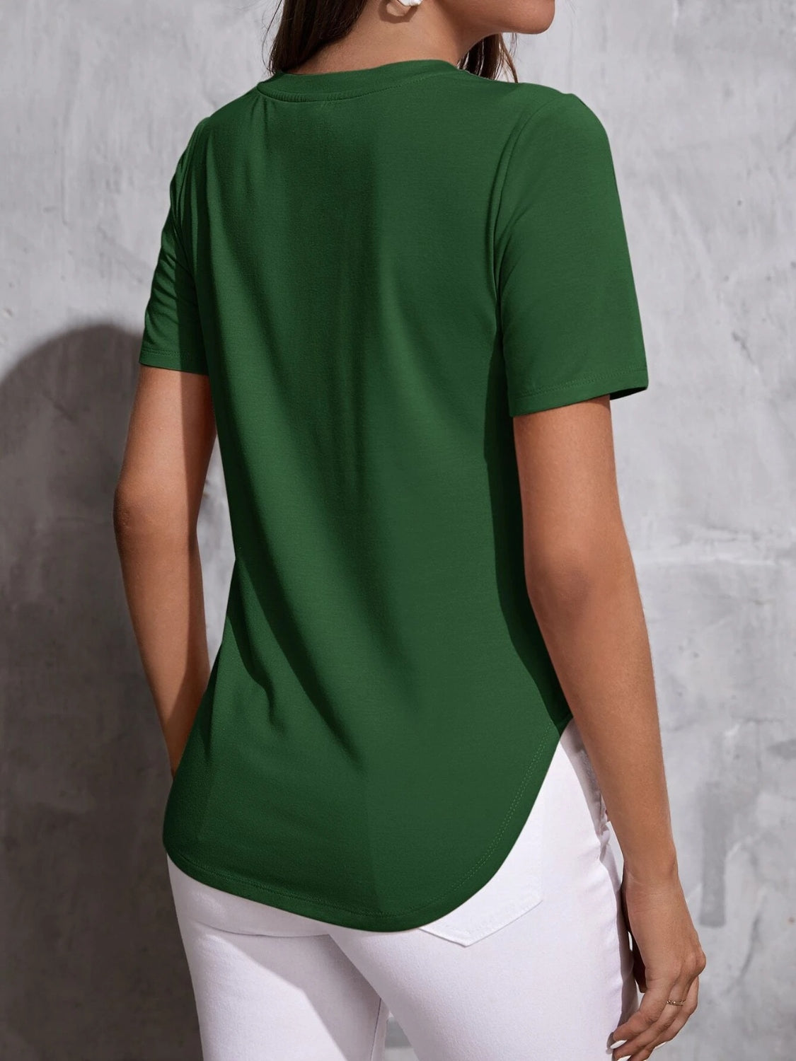 Round Neck Short Sleeve T-Shirt