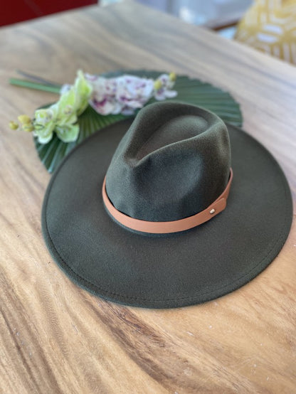 Wide Brim Panama Hat