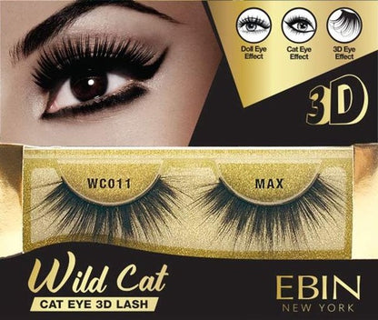 Ebin New York 3D Wild Cat Eyelashes