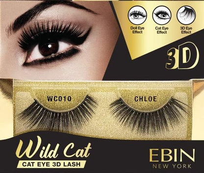 Ebin New York 3D Wild Cat Eyelashes