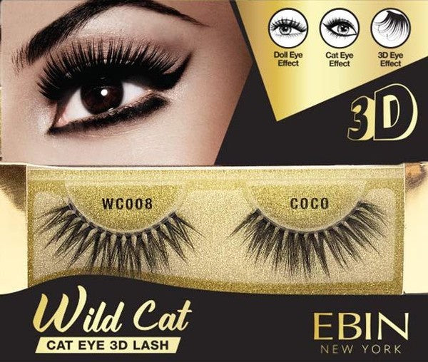 Ebin New York 3D Wild Cat Eyelashes