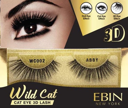 Ebin New York 3D Wild Cat Eyelashes