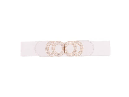 ROUND RHINESTONE BELT