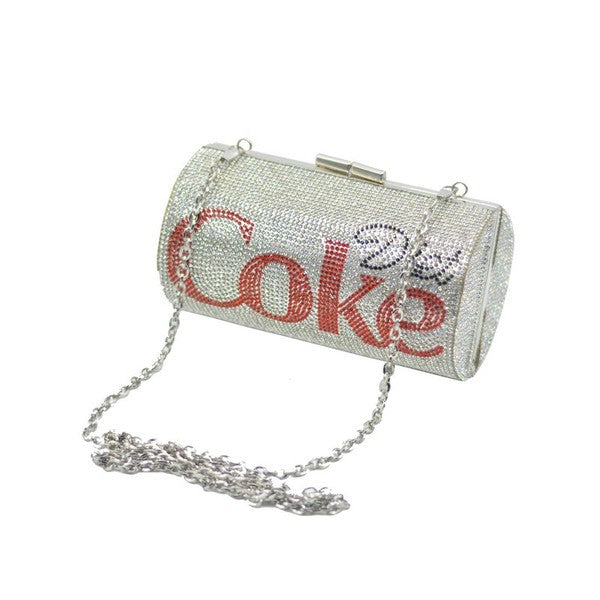 Cute Sparkling Coco Cola Rhinestone Bag