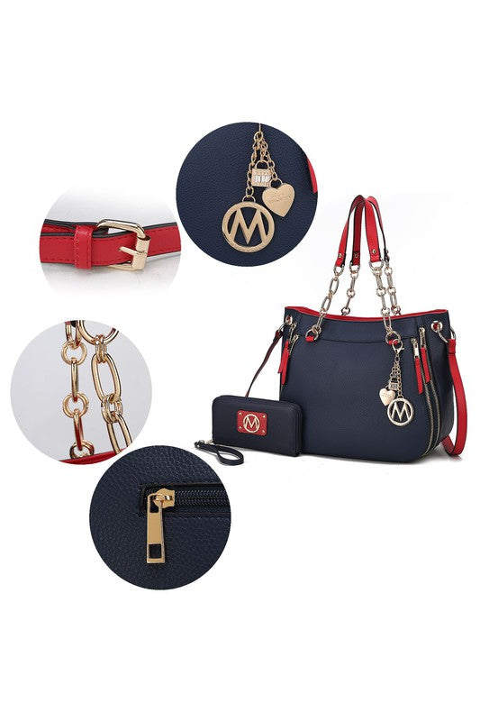 MKF Lina Shoulder Bag With Wallet Crossover By Mia