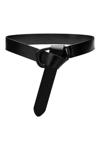 Faux Leather Horseshoe Belt