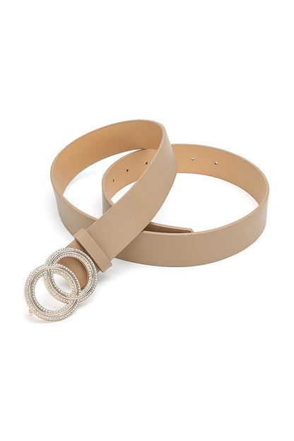 Paved Double Circle Belt