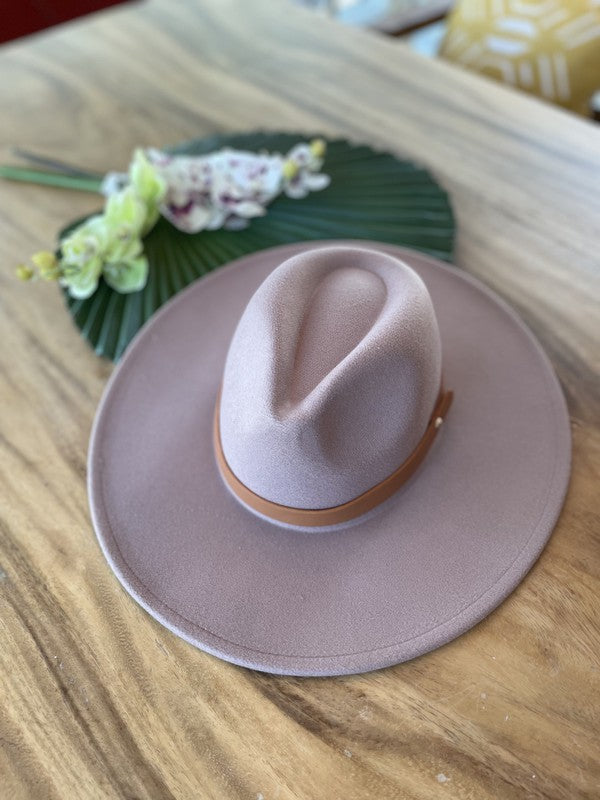 Wide Brim Panama Hat