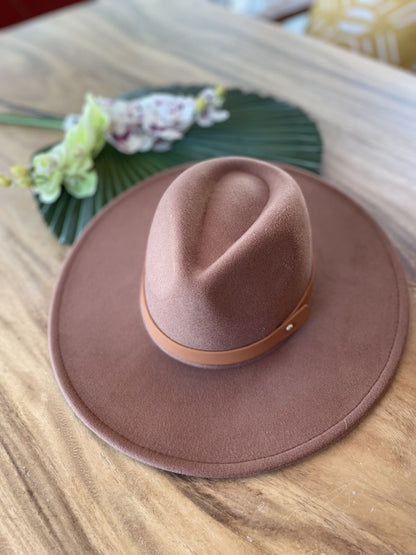 Wide Brim Panama Hat