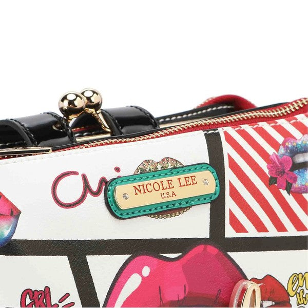 Sugar Lips Kiss Lock Crossbody