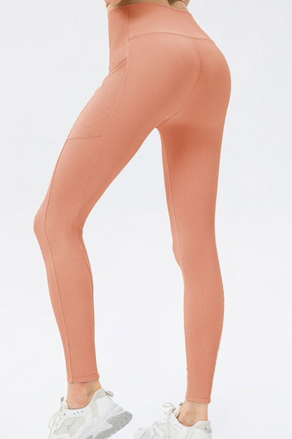 Highly Stretchy Crossover Waist Yoga Leggings