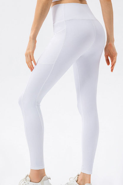 Highly Stretchy Crossover Waist Yoga Leggings