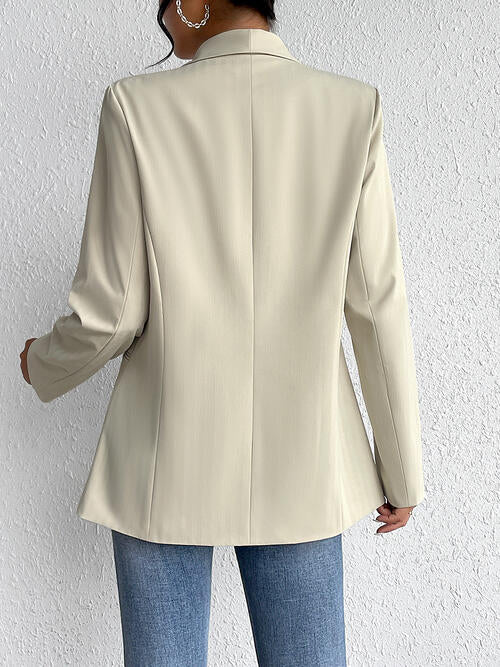 Open Front Long Sleeve Blazer