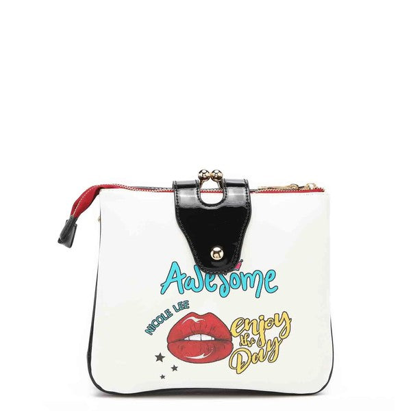 Sugar Lips Kiss Lock Crossbody