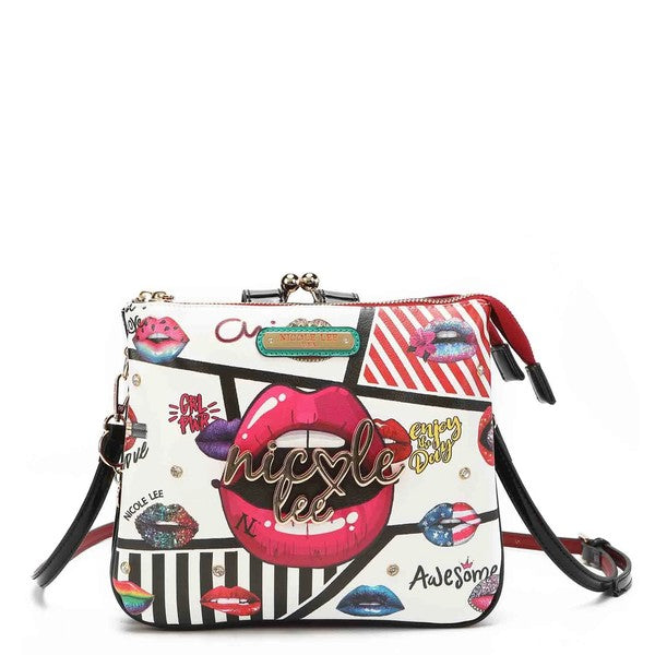 Sugar Lips Kiss Lock Crossbody