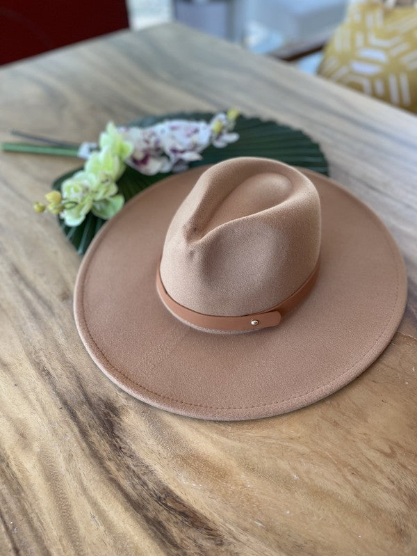 Wide Brim Panama Hat