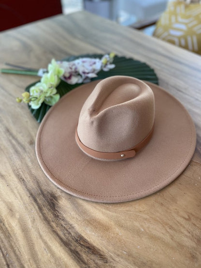 Wide Brim Panama Hat