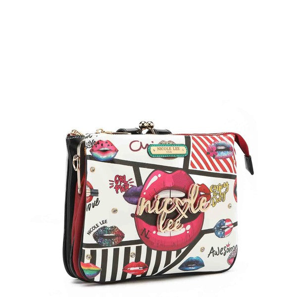 Sugar Lips Kiss Lock Crossbody