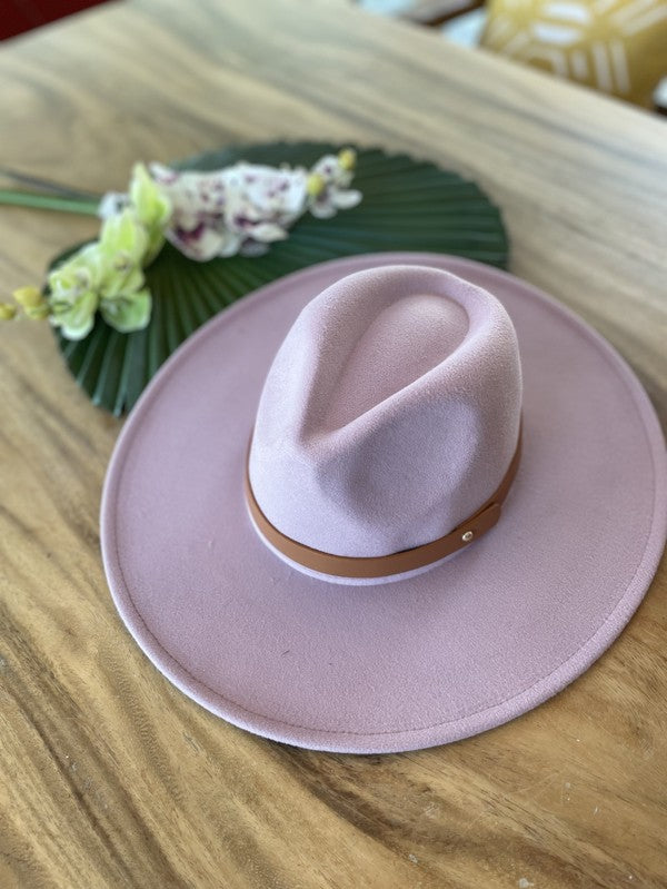 Wide Brim Panama Hat