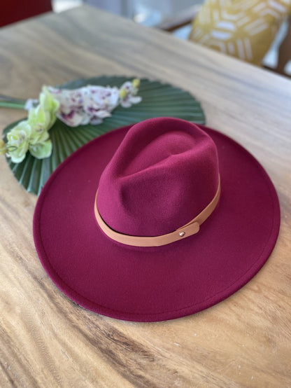 Wide Brim Panama Hat